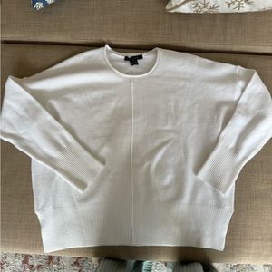 French connection white sweater